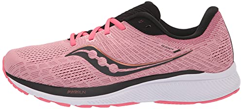 Saucony Women's Guide 14 Running Shoe, Rosewater/Punch, 7