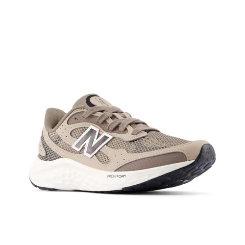 New Balance Women's Fresh Foam Arishi v4 TIRALUX Running Shoe, Thunder Brown/Stoneware, 11
