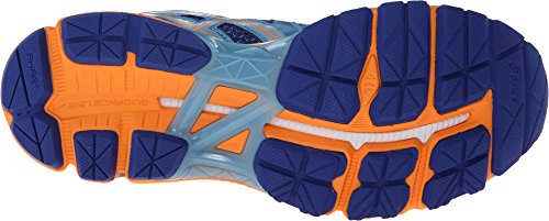 ASICS Women's GT-2000 3 Trail Running Shoe Soft Blue/Silver/Deep Blue 5 B - Medium