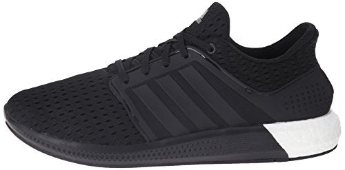adidas Performance Men's Solar Boost M Running Shoe, Black/Black/Silver, 6.5 M US