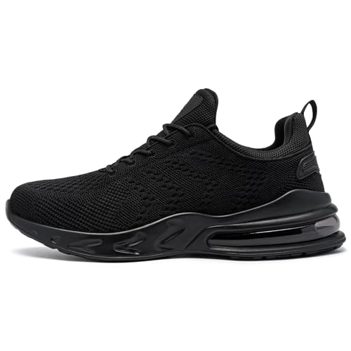 LARNMERN Men Chef Shoes Non Slip Work Waterproof Slip-on,Black,10.5