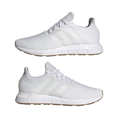 adidas Mens Swift Run White/White/Core Black 10.5