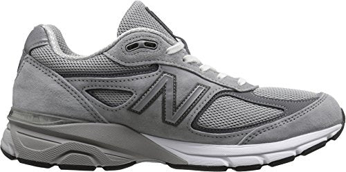New Balance Men's Made in US 990 V4 Sneaker, Grey/Castlerock, 13 M US