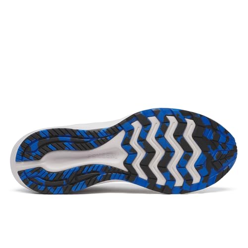 Saucony Men's Cohesion 17 Sneaker, Azurite/Black, 12.5