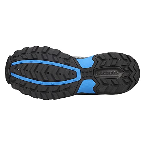 Saucony Men's Excursion TR15 Trail Running Shoe, Shadow/Royal, 11