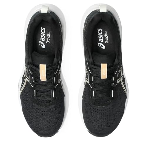Asics Men's Gel-Kayano 22 Running Shoes, Black Apricot Crush, 7 US