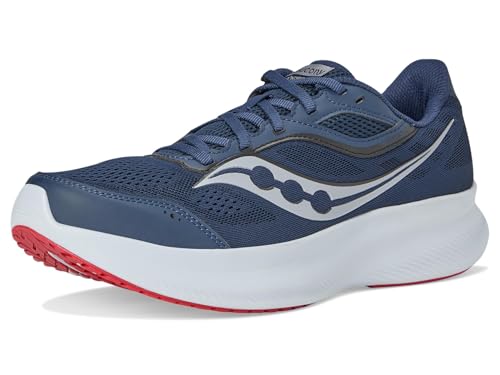 Saucony Men's Cohesion 18 Sneaker, Navy/Cloud, 10