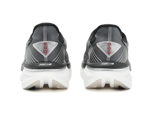 Saucony Men's Endorphin Azura Sneaker, Black/White, 10
