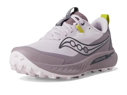 Saucony Women's Peregrine 15 Sneaker, Bloom/Quail, 9.5