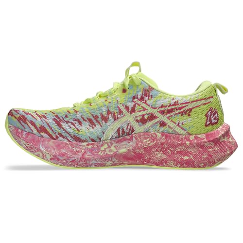 ASICS Noosa TRI 16 White/EDO Purple, Lucid Yellow Bright Rose, 6 US