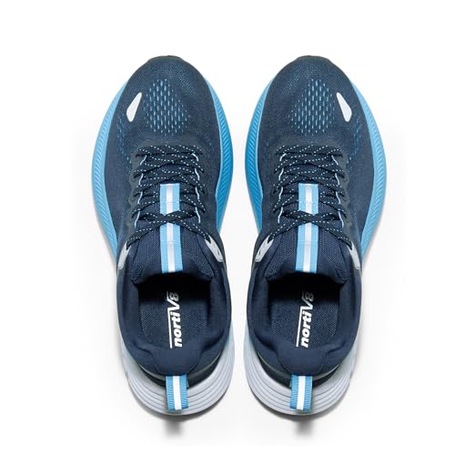 NORTIV 8 Men's Walking Shoes Running Tennis Sneakers,Blue,8