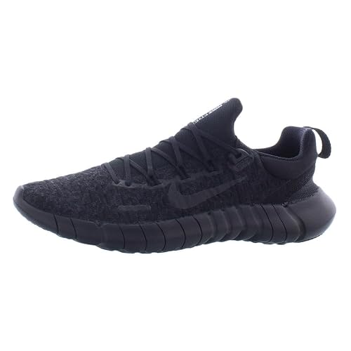 Nike Mens Free Run 5.0 Running Shoes Black/Black Size 8.5