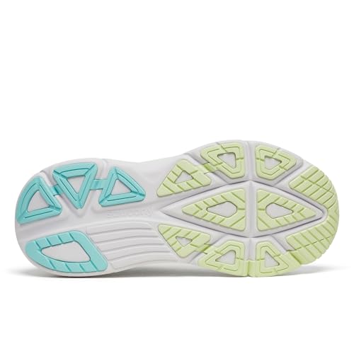 Saucony Women's Guide 19 Running Shoe, Haze/Splash, 8 Medium