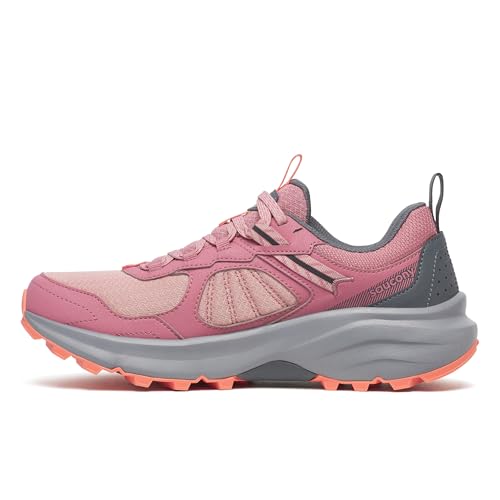 Saucony Women's Excursion Tr17 Sneaker, Mauve/Shadow, 10