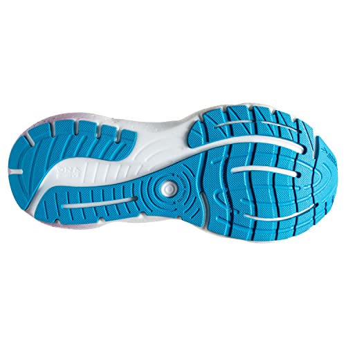 Brooks Women's Glycerin GTS 20 Supportive Running Shoe - Peacoat/Ocean/Pastel Lilac - 6 Medium