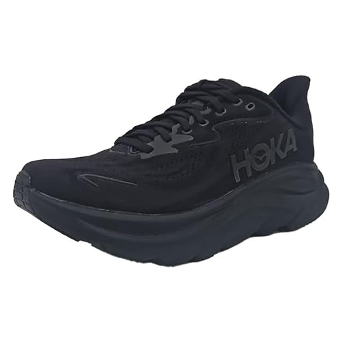 HOKA Clifton 10 Womens Shoes Size 8, Color: Black/Black - alternate view 5