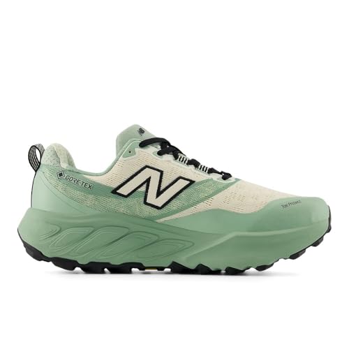 Men's New Balance Fresh Foam X Hierro v9 Trail Shoes in Mosaic Green/Permafrost/Black alternate view 6