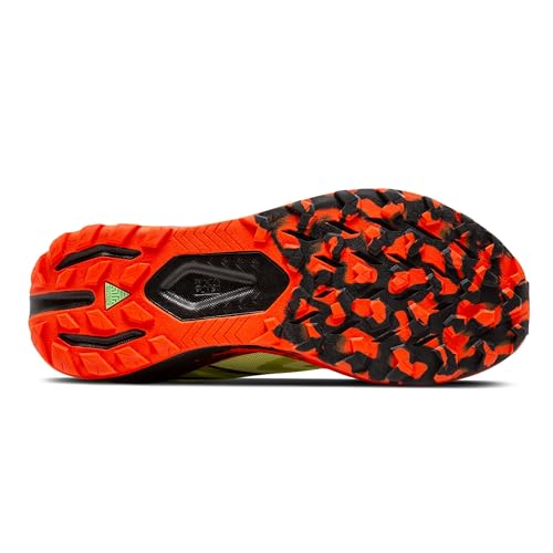 Brooks Men's Catamount 3 Trail Running Shoe - Acid Lime/Cherry Tomato/Black - 9 Medium