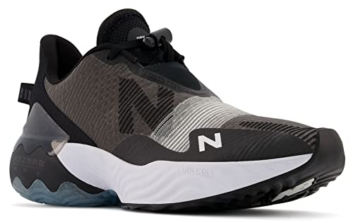 New Balance Women's FuelCell Rebel TR V1 Running Shoe, Black/White, 8.5 Medium US