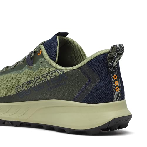 Saucony Women's Peregrine 15 Gore-Tex Waterproof Sneaker, Hemlock/Dusk, 7