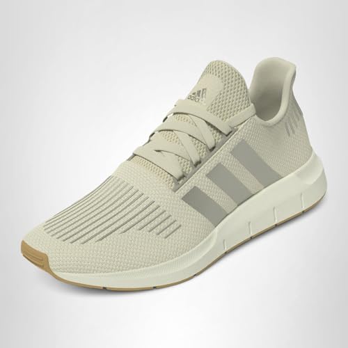 Adidas Women's Swift Run 1.0, Wonder White/Cyber Metallic/Off White, 8