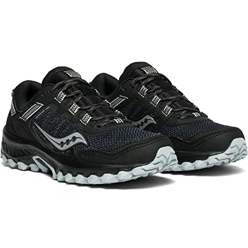 Saucony womens Versafoam Excursion Tr13, Black, 8.5 Wide