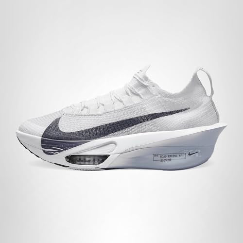 Nike Alphafly 3 Women's Road Racing Shoes (FD8315-102, White/Pure Platinum/Obsidian Mist/Gridiron) Size 8.5