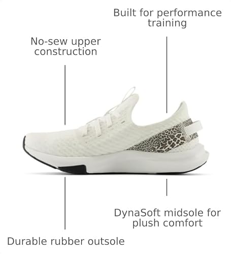 New Balance Women's DynaSoft Nergize Sport V2 Cross Trainer, Sea Salt/Black/Brown, 10 W