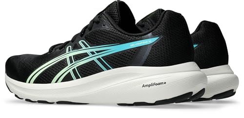 ASICS Men's Gel-Contend 10 Running Shoes, Black Illuminate Yellow, 11 US