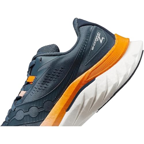 Saucony Women's Endorphin Speed 4 Sneaker, Dusk/Peel, 10