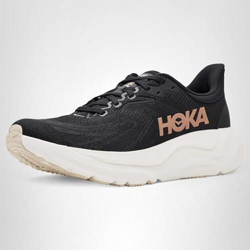 Hoka Women's Arahi 8 Black/Rose Gold 8 Medium