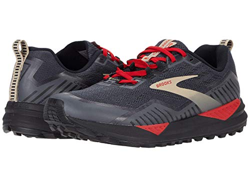 Brooks Men’s Cascadia 15 GTX Running Shoe - Black/Ebony/Red - 12
