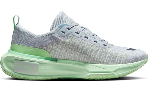 Nike Invincible 3 Women's Road Running Shoes (DR2660-009, Pure Platinum/Cool Grey/Vapor Green/Dark Obsidian) Size 10