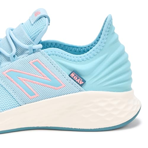 New Balance Kid's Fresh Foam Roav V1 Lace-Up Running Shoe, Cloud Blue/Taffy Blue, 12 Little Kid