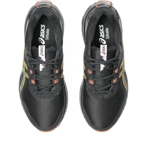 ASICS Women's Gel-Venture 10 Wp Sneaker, Black Carrier Grey, 6 US