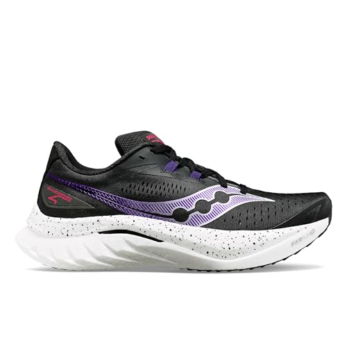 Saucony Women's Endorphin Speed 4 Sneaker, Black, 10