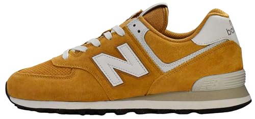 New Balance Unisex-Adult 574 V2 Unisex Sneaker, Desert Clay/Sea Salt, Men 9.5 M/Women 11 W