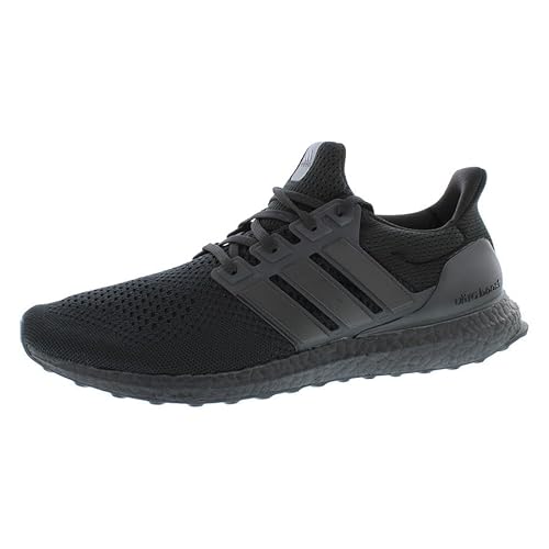 adidas Ultraboost 1.0 DNA Mens Shoes Size 10.5, Color: Black/Black/Beam Green-Black