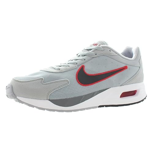 Nike Air Max Solo Men's Shoes (DX3666-004, Wolf Grey/Cool Grey/University Red/Black) Size 11