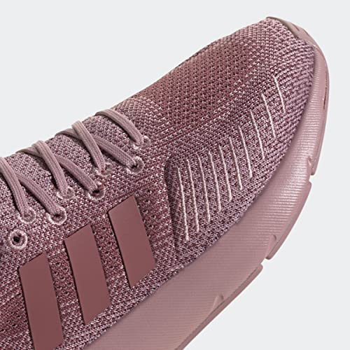 adidas Women's Swift Run 22 Sneaker, Magic Mauve/Magic Mauve/Burgundy, 7.5