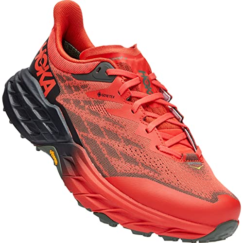 Hoka ONE ONE Speedgoat 5 GTX, Men's Trekking Shoes, Fiesta Thyme, 11 UK