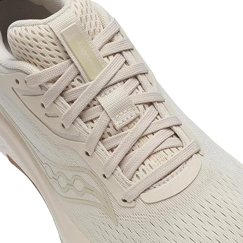 Saucony Women's Echelon 10 Sneaker, Rye/Gum, 7 Wide