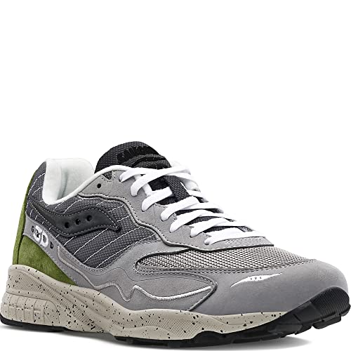 Saucony Originals 3D Grid Hurricane, 21 Dark Grey Light Grey, 40.5 EU