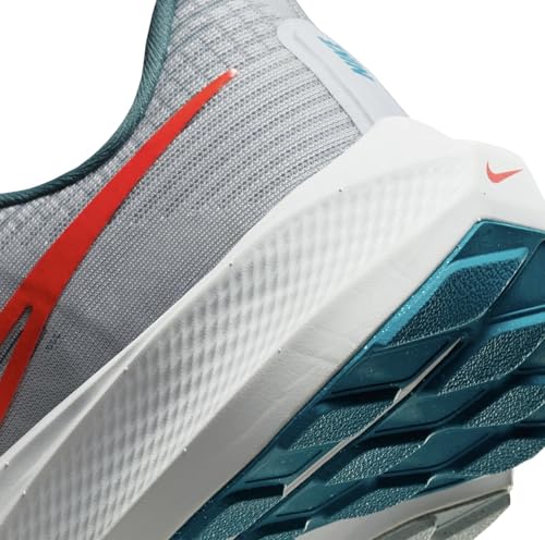 Nike Men's Air Zoom Pegasus Sneaker, Pure Platinum Total Orange, 11.5 US