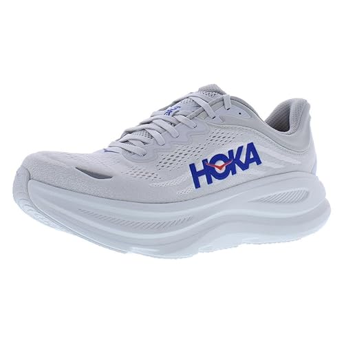 Hoka, Men, Bondi 9, Cosmic Grey/Ultramarine, 9.5, Medium