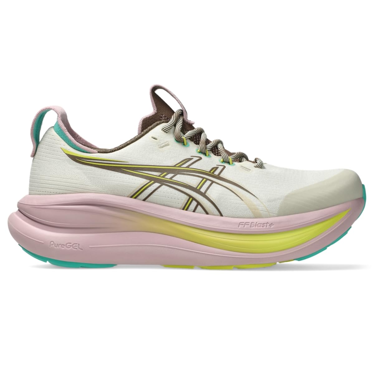 ASICS Women's Gel.Nimbus 28 Trail Running Shoes, 5.5, Light DUST/Clay Canyon