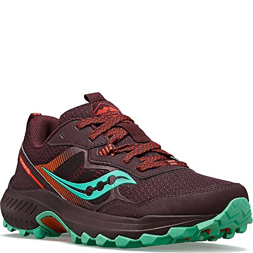 Saucony Women's Excursion TR16 Running Shoes, Nebula/Mint, 10 M