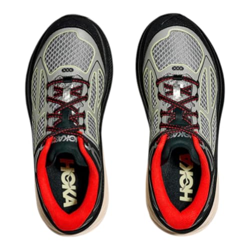 HOKA Unisex Adult Clifton One9 Lifestyle Shoes (Habanero/Black, US Footwear Size System, Adult, Men, Numeric, Mediu - alternate view 8