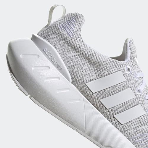 adidas Originals Swift Run 22 Skate Shoe, White/Grey/Black, 6 US Unisex Big Kid