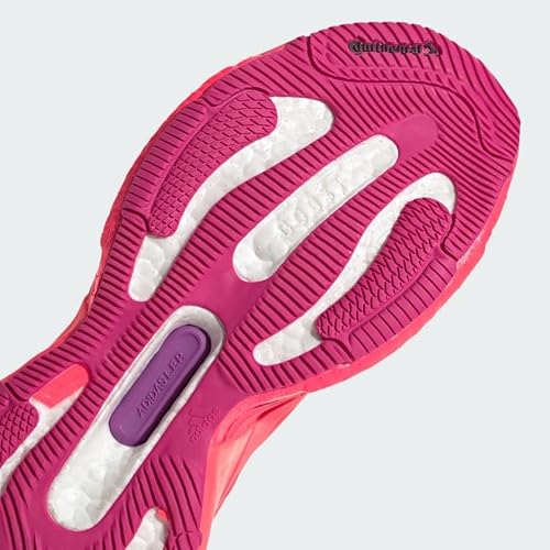 adidas Women's Solarglide Sneaker, Turbo, 9
